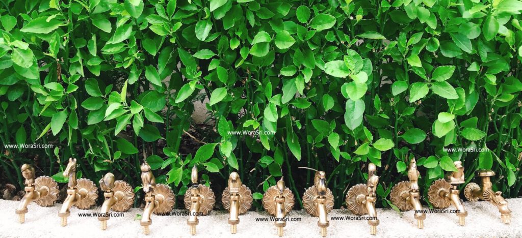 ก๊อกสนามล้างพื้นทองเหลือง