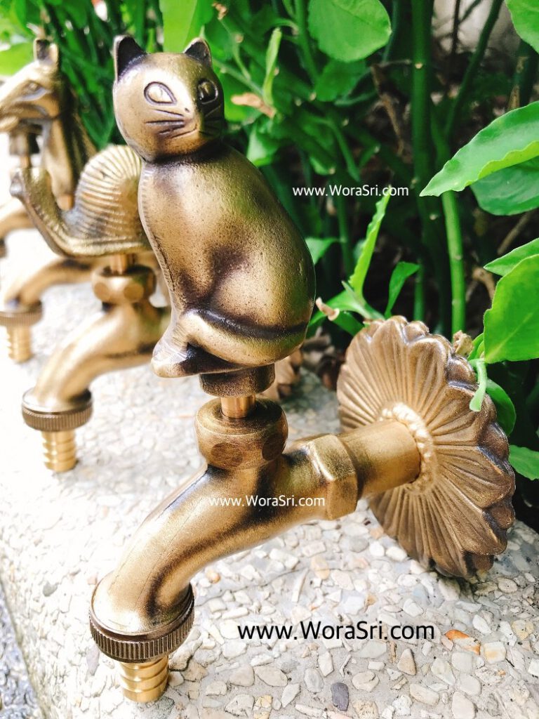 ก๊อกสนามล้างพื้นทองเหลือง