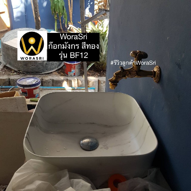 Tap ก๊อกน้ำทองเหลืองแท้ล้างพื้นติดผนังกำแพงจัดสวนตกแต่งสนามนักษัตรโบราณรูปสัตว์