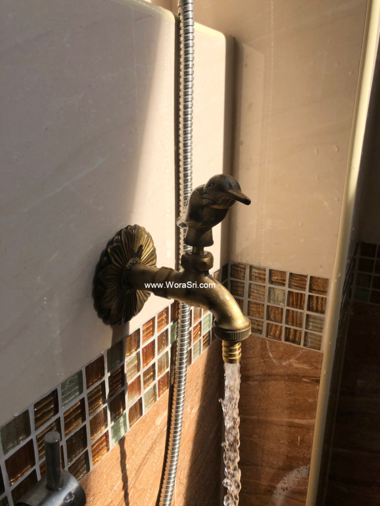 ก๊อกน้ำตกแต่งบ้าน