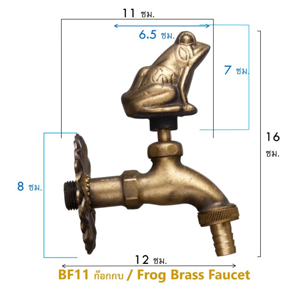 ก๊อกน้ำตกแต่งสวน ก๊อกบอลบ่อปลาน้ำพุล้นตกคลาสสิคอินดัสเทรียลตกแต่งจัดสวนหน้าหลังข้างนอกบ้านกลางแจ้งสนามทองเหลือง