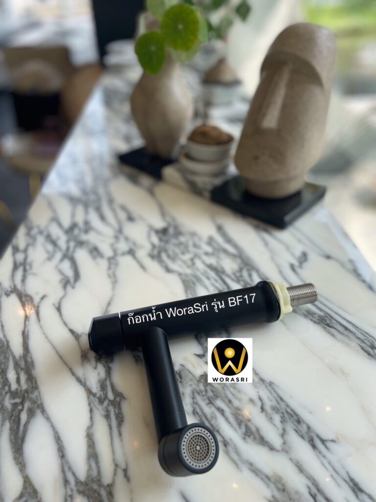 BF17 matt black movable faucet bathroom loft minimal