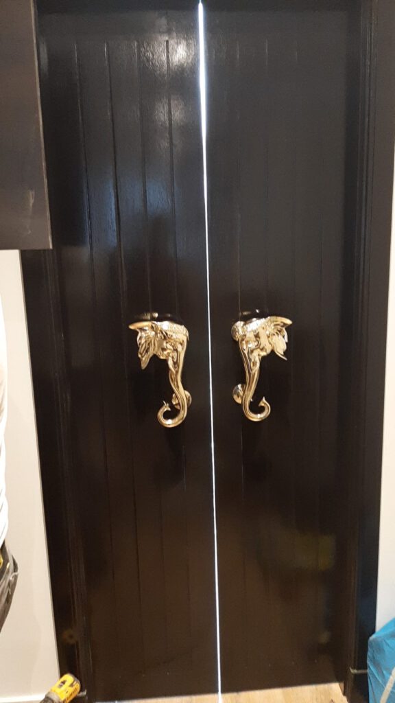 Door Brass Elephant