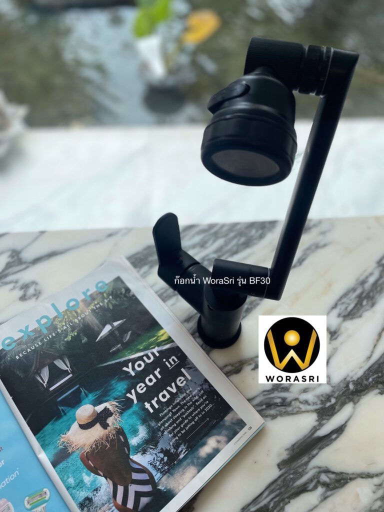 BF30 RobotBrassBasinFaucetMattBlackDeckMountedColdandHot 10 (12)