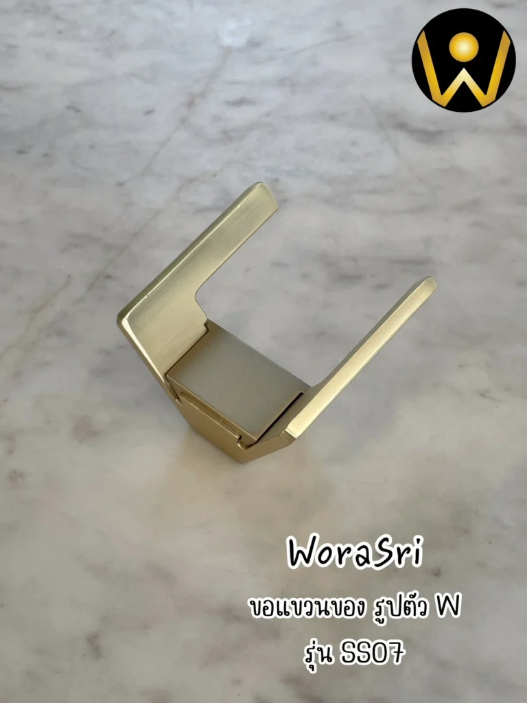 SS07 ฮุคตะขอแขวนของผ้าคู่ติดผนังที่แขวนหมวกตกแต่งโรงแรม